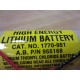 Allen Bradley 955168 High Energy Lithium Battery 1770-951 1770-XR - Used