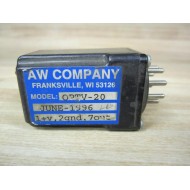 AW Company OPTV-20 Relay OPTV20 - Used
