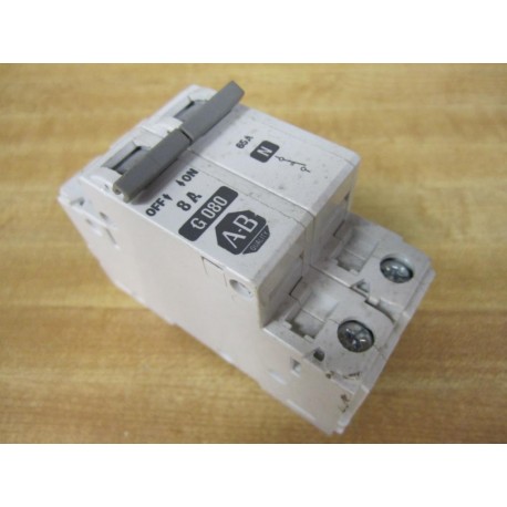 Allen Bradley 1492-CB1G080 Circuit Breaker 1492CB1G080 Series B - Used