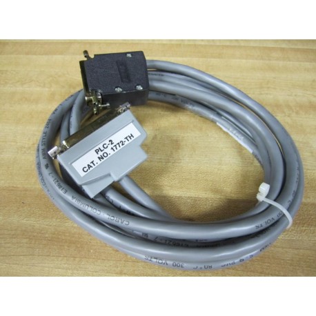 Allen Bradley 1772-TH Cable Connector PLC-2 10' Gray Cable - New No Box