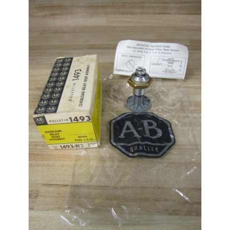 Allen Bradley 1493-N3 Overload Relay Reset Assembly
