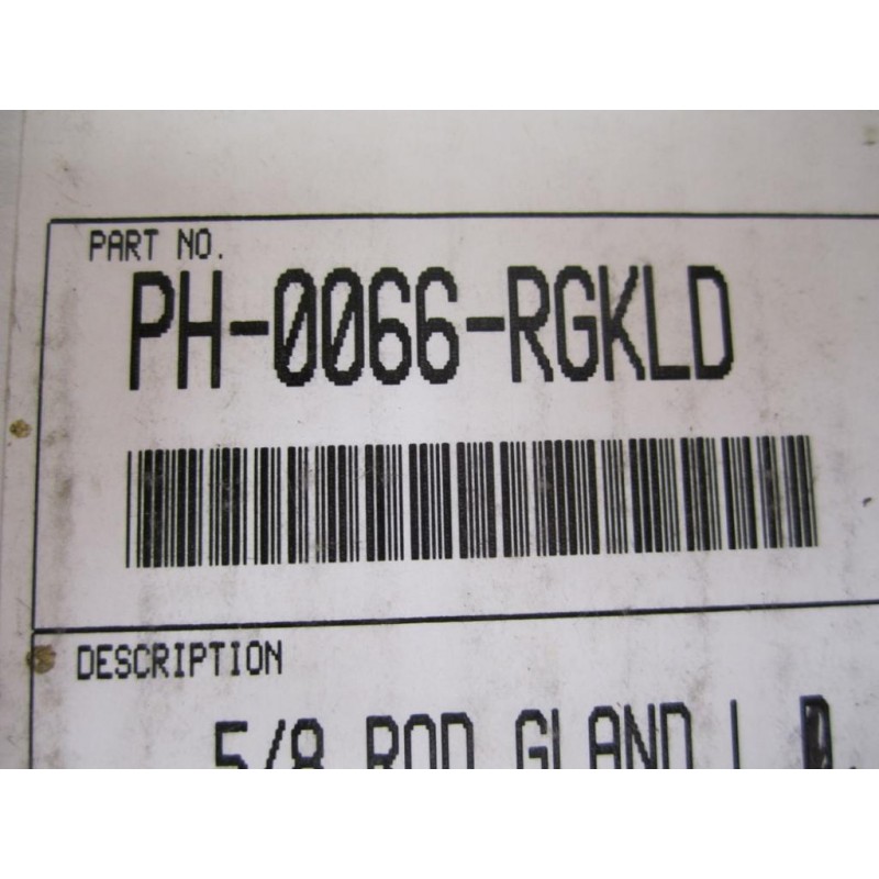 Details about   Zatkoff PH-0066-RGKLD 5/8" Light Duty Rod Gland Kit NIB 