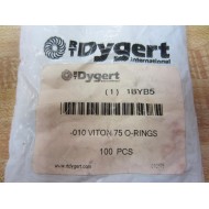 Dygert 1BYB5 -010 Viton 75 O-Rings (Pack of 100)