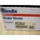 Bendix R264 Organic Relined Brake Shoes
