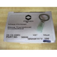 Premier 38808 Ring Terminal 16-14 AWG (Pack of 100)