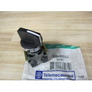 Telemecanique XB4BD33 Selector Switch WContacts ZBE-101