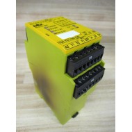 Pilz PN0Z X8P 24VDC 3NO 2NC Safety Relay 77760 - Used