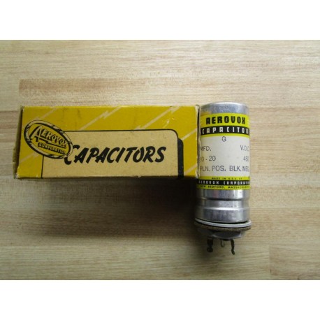 Aerovox 20-20 Capacitor