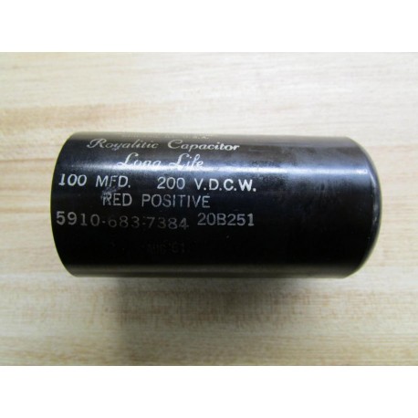 Industrial Cond. Corp. 5910-683-7384 Capacitor - New No Box