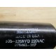 Mallory 105-126MFD Capacitor - New No Box