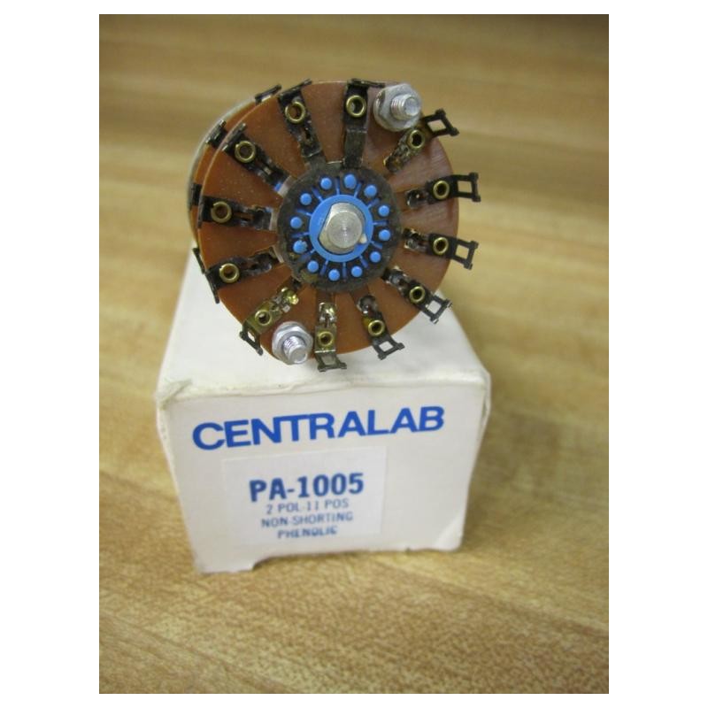 Details about   CENTRALAB PA1005 POTENTIOMETER 2 POLE NEW NO BOX * 