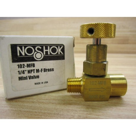 Noshok 102-MFB Mini Valve 102MFB