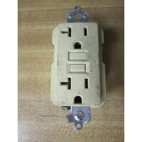 Leviton M7899-I Duplex Receptacle NEMA 5-20R - Used