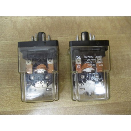 Potter & Brumfield KRPA-11AG Relay KRPA11AG -120 (Pack of 2) - Used