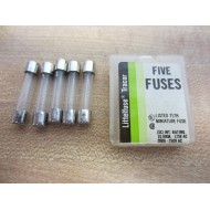 Littelfuse 3AG 5A 312 Tracor 3AG5A312 Miniature Fuse 5A (Pack of 5)