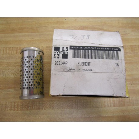 Hyster 2031447 Filter Element Cross Ref. PXW1A-CC10 Hy-2031447