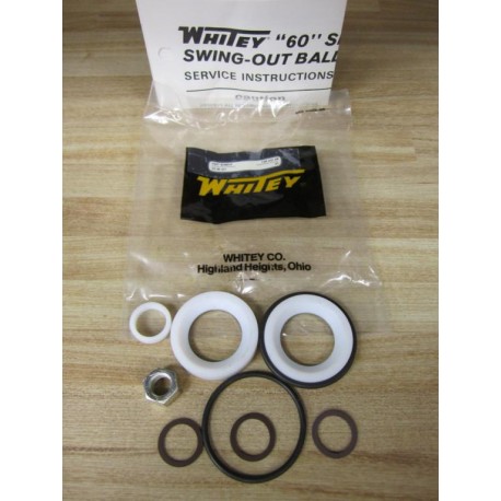 Whitey SS-9K-65T Ball Valve Seal Service Kit SS9K65T