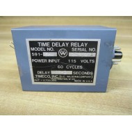 Timeco 591-563 Time Delay Relay 591563 - Used