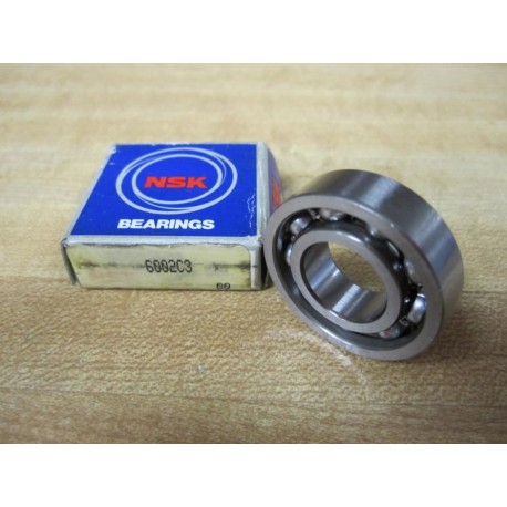 NSK 6002C3 Single Row Deep Groove Ball Bearing