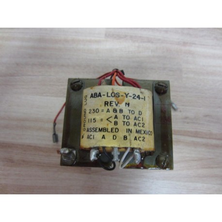 Part ABA-LOS-Y-24-1 Transformer ABA-L0S-Y-24-1 - Used