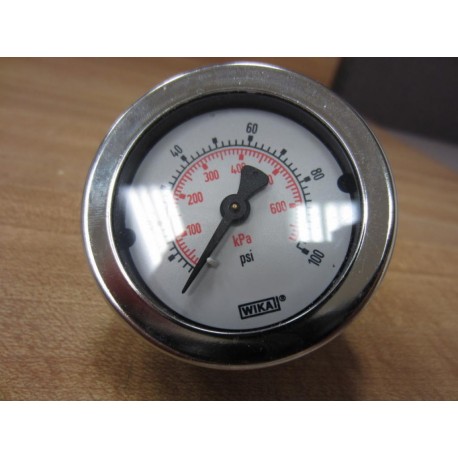 Wika 4231465 Pressure Gauge 2" 100psi