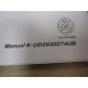 Marposs UD2930074UB Installation Manual