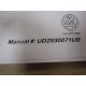 Marposs UD2930071UB P5 Installation Manual