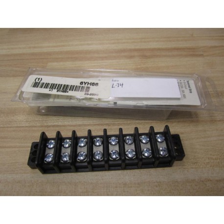 Ideal 6YH66 Terminal Strip 89-208G