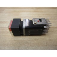 Micro Switch PMHG Honeywell Push Button ManualAuto - Used