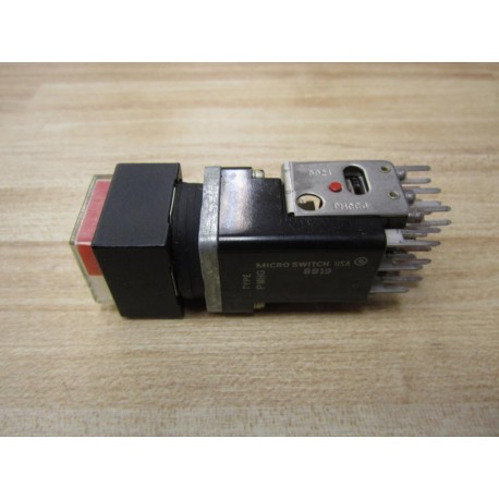 Micro Switch PMHG Honeywell Push Button ManualAuto - Used