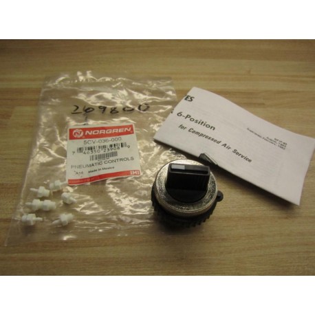 Norgren 5CV-036-000 Pneumatic Knob