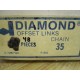 Diamond C-7282 No.35 Offset Links (Pack of 48)