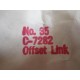 Diamond C-7282 No.35 Offset Links (Pack of 48)