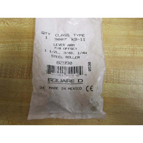 Square D 9007 KB-11 Roller Lever Arm 82990 9007KB11