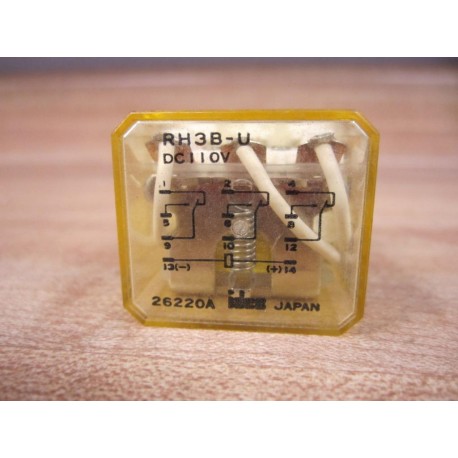 IDEC RH3B-U DC110V Relay - New No Box