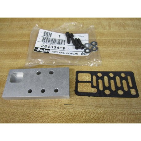 Parker PS4034-CP Manifold  End Plate PS4034CP