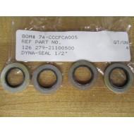 Dyna-Seal 126 279-21100500 Seal Kit 12627921100500 (Pack of 4) - New No Box