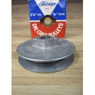 Chicago Die Casting 350-A Die Cast Pulley 350A