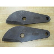 D-644 Pair Of Bolt Cutter Blades 18-16-82 - New No Box
