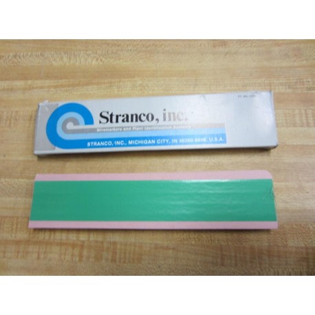 Stranco 12586 Label AL-013-F Green (Pack of 24)