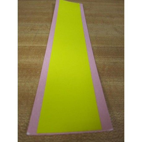 Stranco 12586 Label AL-013-F Yellow (Pack of 24) - New No Box
