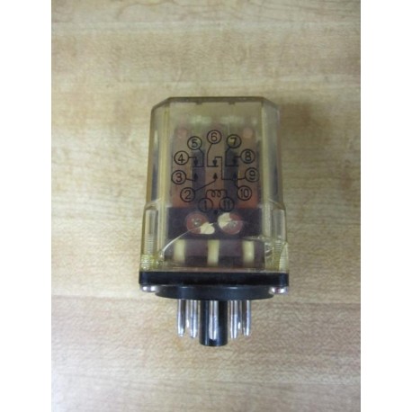 Fujitsu F.BV.34 Relay 100VAC Cracked Housing - Used