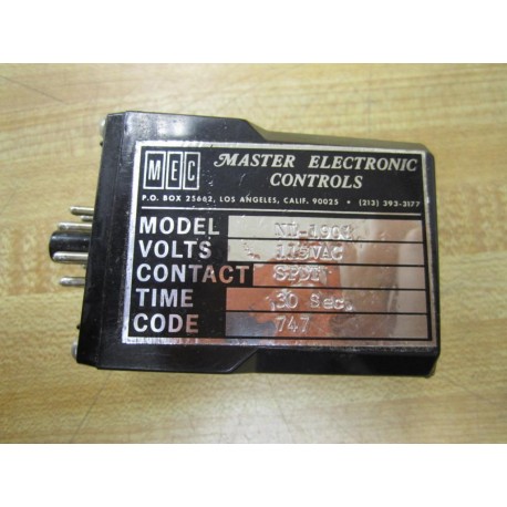 Master Electronic Controls NL-1901 Relay NL1901 - New No Box