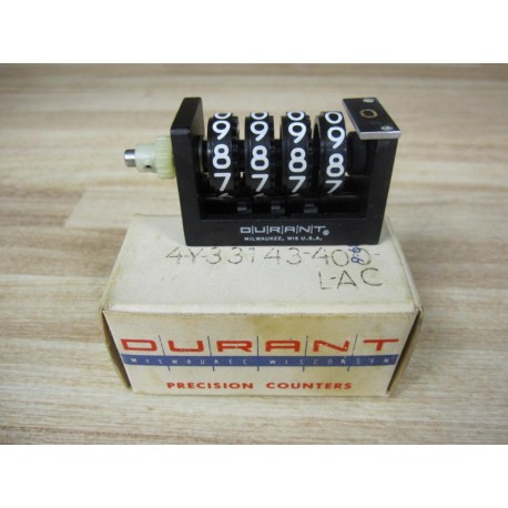 Durant 4Y-33108-400-L-AC Precision Counter 4Y33108400LAC