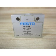 Festo OS-18B 6681 Valve OS18B - Used