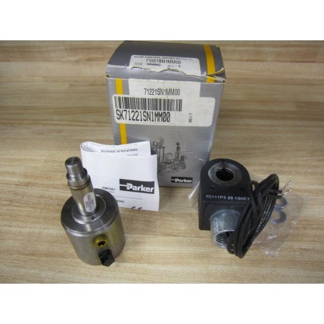 Parker 71221SN1MM00 Hydraulic Solenoid Valve