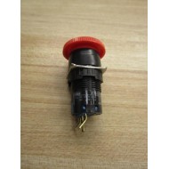 Idec AB6-V Push Button Switch AB6V - Used
