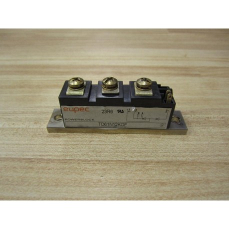 Eupec TD61N12KOF Power Block - Used