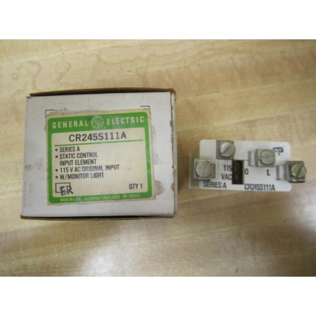 GE General Electric CR245S111A Static Control Element