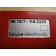 Leuze Electronic 80946 Sensor RK 787  110220V - Used